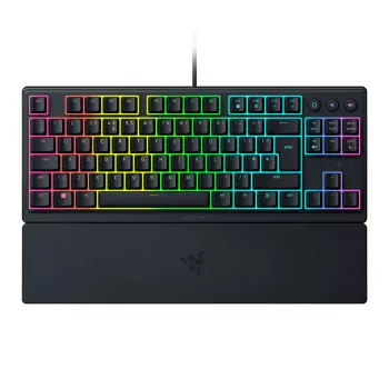 Razer Ornata V3 Tenkeyless tastatūra Gaming USB QWERTZ Melna
