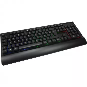 Vadu spēļu tastatūras un peles komplekts INTER-TECH KC-3000 RGB fona apgaismojums, USB savienojums
