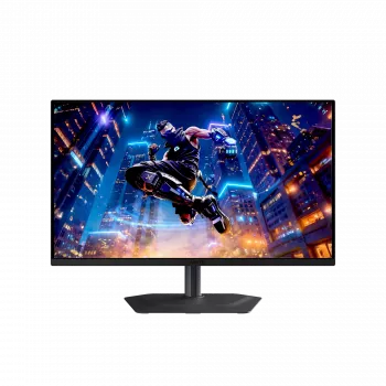 27 collu GIGABYTE MO27Q3 QD-OLED QHD spēļu monitors — 2560x1440, 360Hz, 0.03ms, 250 cd/m², HDR True Black 400, HDMI 2.1, DP 1.4