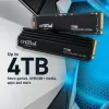 Crucial T700 PCI-Ex Gen5 NVMe M.2 2280 SSD, 1TB