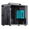 Jonsplus Z20 matx korpuss ar rokturi - melns