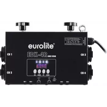 Dimērpaka EUROLITE EDX-4RT 4-kanālu RDM dimērpaka (modelis 70064074)