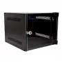 EXTRALINK LITE 4U 10 inch 280X310 mm sienas skapis melns