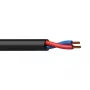 Audio kabelis PROCAB PLS215/1 100m Melns Vara AWG 16