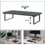 Gembird MS-TABLE-03 monitora statīvs / galda stiprinājums Melns