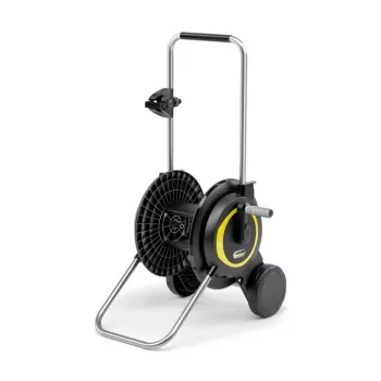 Karcher 2.645-363.0 šļūtenes ratiņš, melns/dzeltens