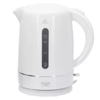 Adler AD 1385w Elektriskā tējkanna 1.7 L balta