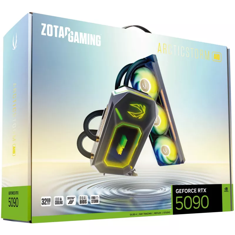 Zotac GAMING GeForce RTX 5090 ARCTICSTORM AIO NVIDIA 32 GB GDDR7