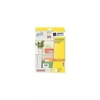 Avery Zweckform Universal etiķetes - Baltas - A4 (210 x 297 mm) - 10 lapas (10 loksnes x 10) - (6125)