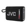 Portatīvais skaļrunis JVC XS-E114B, IPX6 ūdensizturīgs, Bluetooth 5.3, 5 W RMS, 2000 mAh akumulators, FM radio, TWS, melns