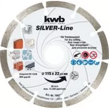 kwb 796170 Dimanta griešanas disks Diametrs 115 mm 1 gab.