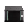Sienas 19 collu skapis DIGITUS Dynamic-N DN-37103 — 7U, 600x600 mm, IP20, neizjaukts, melns