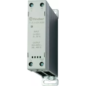 Finder Elektroniskais relejs (SSR), 77.31.9.024.8050, 1 normāli atvērts kontakts, 30 A
