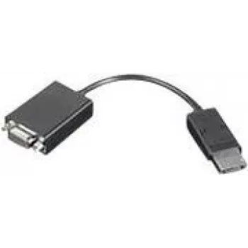 Displeja kabelis Lenovo DP uz VGA FRU57Y4141, 1.8 m, pasīvs adaptera kabelis