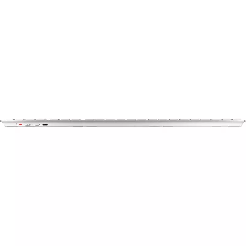 CHERRY DW 9100 SLIM bezvadu tastatūras un peles komplekts, RF Wireless + Bluetooth, QWERTZ, sudraba