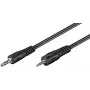 Microconnect AUD3525LL2 audio kabelis 2 m 3.5mm – 2.5mm Melns