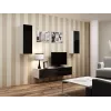 Cama TV statīvs VIGO 140 30/140/40 balts/melns glancēts
