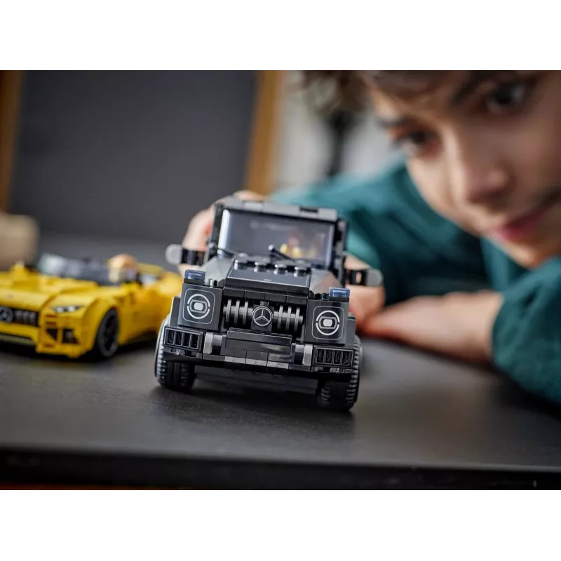 LEGO Speed Champions Mercedes-AMG G 63 & Mercedes-AMG SL 63 76924, Daudzkrāsains