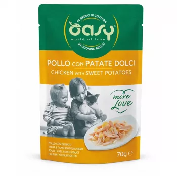 Oasy More Love Vistas gaļa ar saldajiem kartupeļiem 70g