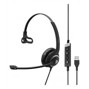 EPOS IMPACT SC 230 USB MS II Mono USB-A Austiņas ar Vadu Vadību Microsoft Sertificētas (1000578)