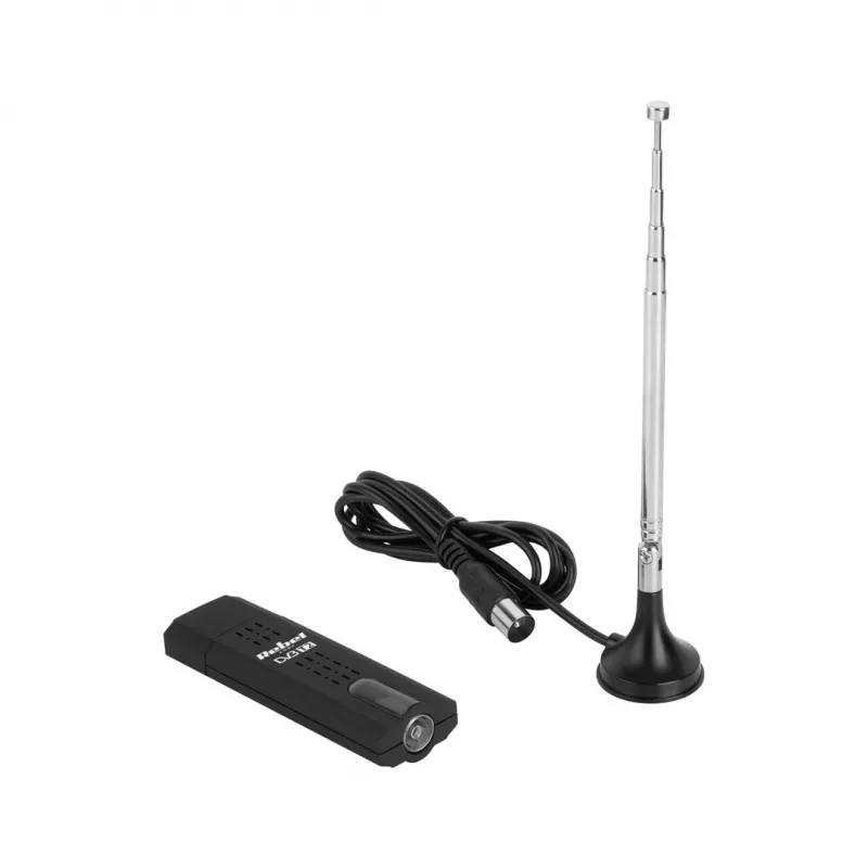 Digitālās TV uztvērējs Rebel Comp KOM1060 — DVB-T2 HEVC