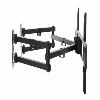Sienas stiprinājums TV ART AR-85 32–70 collām, līdz 45 kg, slīpums -15–5°, pagrieziens 45°, izbīde 118–622 mm, VESA 75x75–600x400