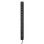 Activejet COMBO 12 ligzdu pagarinātājs 5m melns