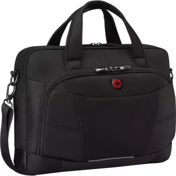 Portfelis Wenger Altair 14–16 collu (līdz 40.6 cm) klēpjdatoram – melns
