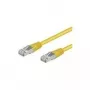 Wentronic Goobay CAT 5e Patch Kabelis, F/UTP, Dzeltens, 50 m - CCA Vara Maisījums (50869)