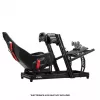 Sacīkšu kokpits Next Level Racing F-GT Elite Lite Wheelplate Edition ar regulējamu augstumu, saderīgs ar Formula un GT uzstādījumiem