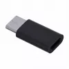 Savio AK-31 / B adapteris Micro USB uz USB 3.1 Type C, melns