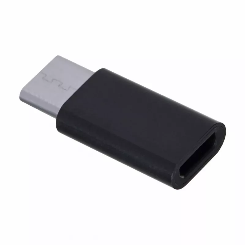 Savio AK-31 / B adapteris Micro USB uz USB 3.1 Type C, melns