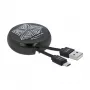 DeLOCK 85818 USB 2.0 A–Micro-B saliekams kabelis, 0,92 m, melns
