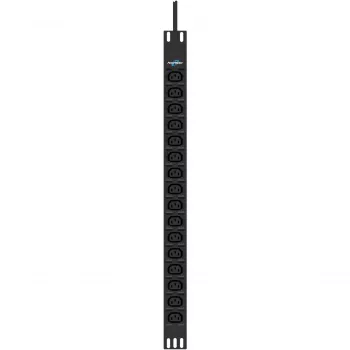 Strāvas sadalītājs PowerWalker 10133023 16 AC kontaktligzdas 0U Melns