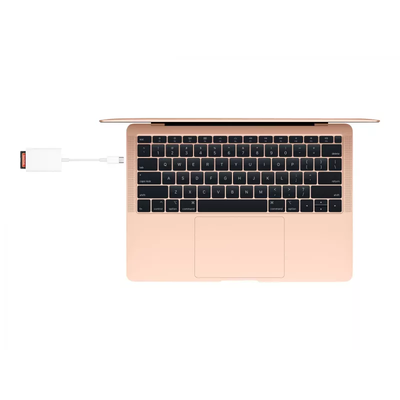 Apple MW653ZM/A USB 2.0 Type-C SD karšu lasītājs balts