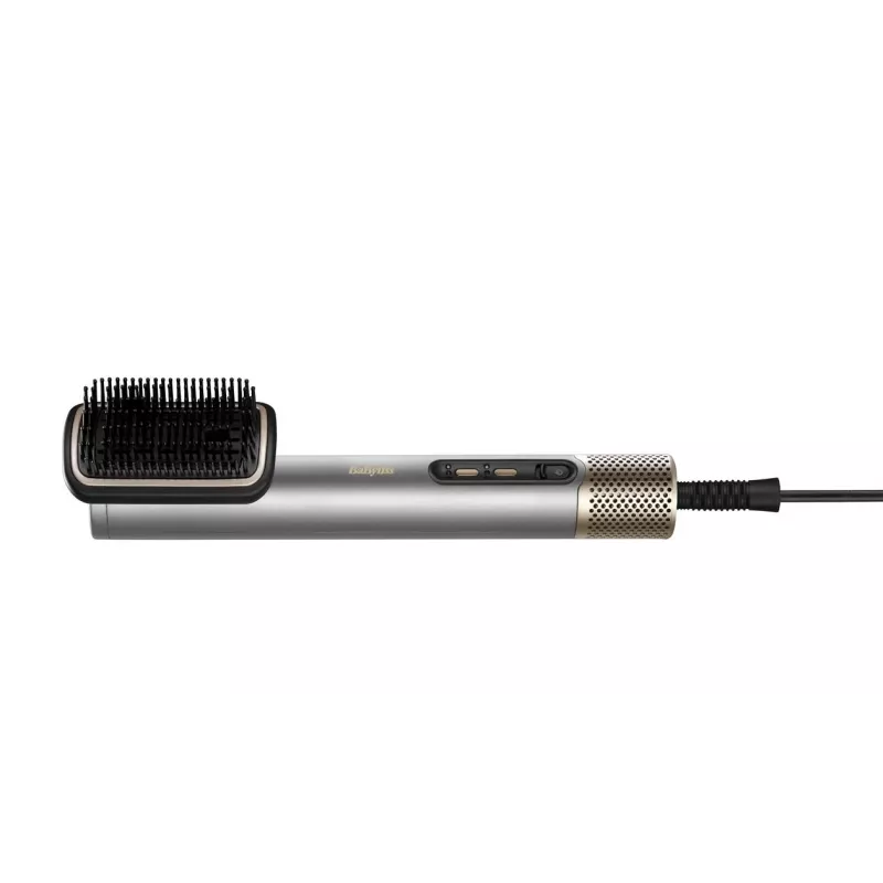 Matu veidošanas komplekts BABYLISS AS6555E — Airflow tehnoloģija, 4 sildīšanas līmeņi, 2.5 m vads, Sudrabs/Zelts