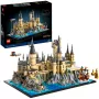 LEGO 76419 Harija Potera Cūkkārpas pils un teritorijas lielais komplekts pieaugušajiem, ieskaitot ikoniskas vietas: Lielā zāle, Noslēpumu palāta un vēl
