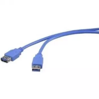USB 3.0 pagarinātājvads Renkforce 1420710, 3 m, zils