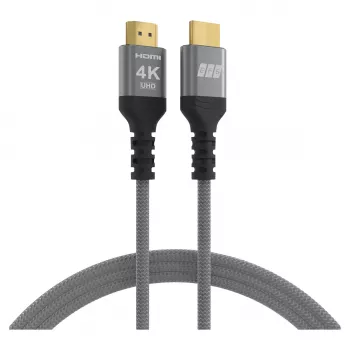 EFB Elektronik HDMI kabelis High-Speed ar Ethernet 4K60Hz Pelēks - 5m