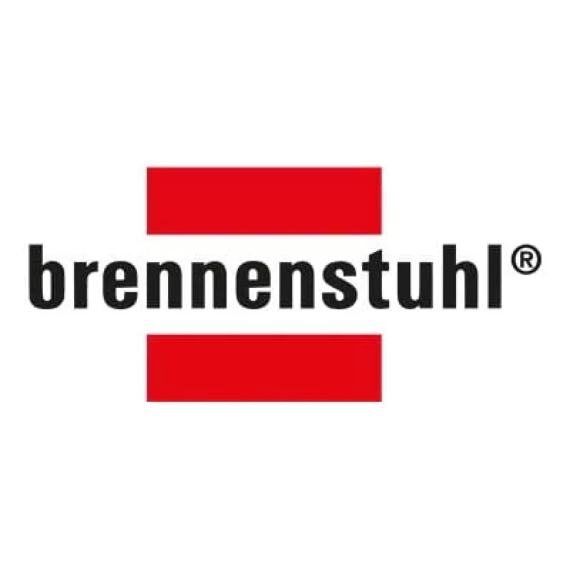 Brennenstuhl 1153340115 Pagarinātājs Super-Solid Line 5-vietīgs 2.5 m H05VV-F 3G1,5, Sudrabs