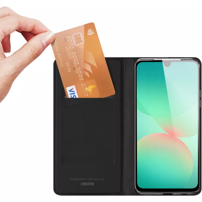 Nevox Vario Series - Samsung Galaxy A26 5G Book Case melns