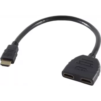 ShiverPeaks HDMI adapteris A tipa uz 2x St/Bu 77415 – HDMI A tipa sadalītājs/adapteris