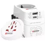 Ceļojumu kontaktligzdu adapteris SKROSS 1.302474 EU/FR/USA/UK/AU, 100–250 V AC, 7 A, USB 45 W