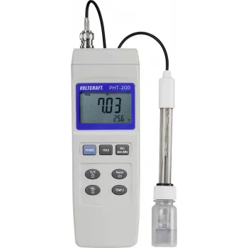 VOLTCRAFT PHT-200 Kombinētais mērinstruments pH vērtībai un Redox (ORP) (VC-8330290)