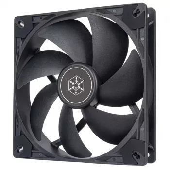 SilverStone VISTA SST-VS140B 140mm PWM korpusa ventilators - Melns