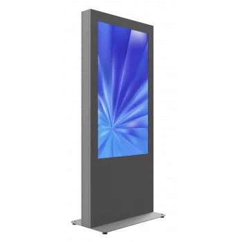 Grīdas kiosks EDBAK IDS09.55 55 collu Melns – brīvi stāvošs displeja statīvs 55 collu ekrāniem