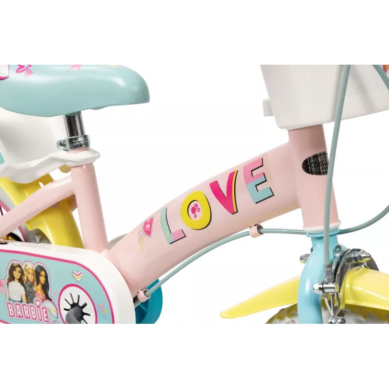 Bērnu velosipēds Toimsa 12 collu modelis 1265 — Barbie dizains