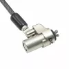 Slēdzene ar trosi DICOTA D31540 Melna 2 m