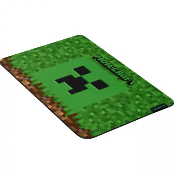 Peles paliktnis Razer Gigantus V2 Medium Minecraft Edition — teksturēta virsma, gumijas pamatne, vidējs izmērs