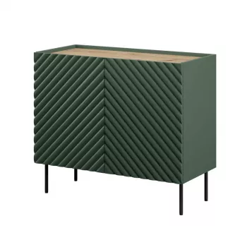 2D kumode ONDA 98x45xH85 zaļš